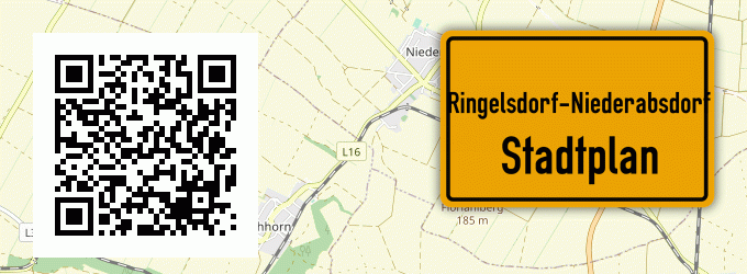 Stadtplan Ringelsdorf-Niederabsdorf