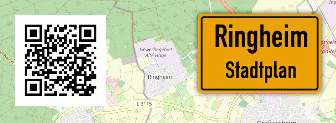 Stadtplan Ringheim