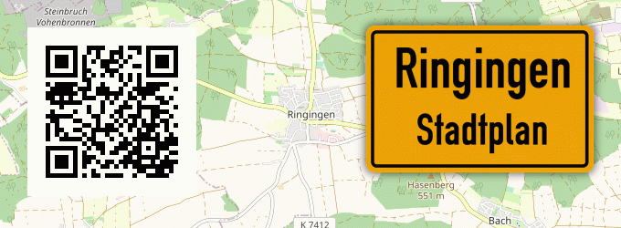 Stadtplan Ringingen