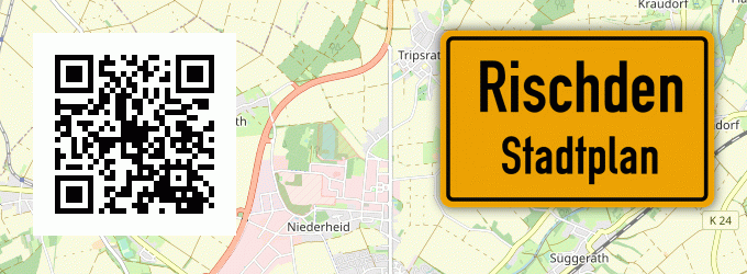 Stadtplan Rischden