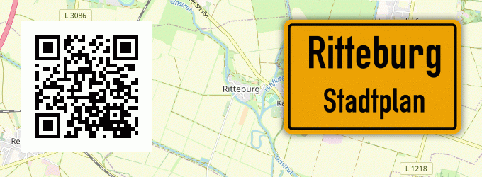 Stadtplan Ritteburg