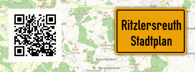 Stadtplan Ritzlersreuth