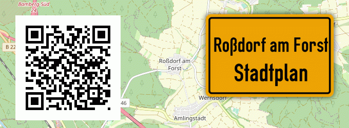 Stadtplan Roßdorf am Forst