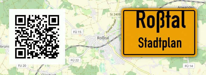 Stadtplan Roßtal