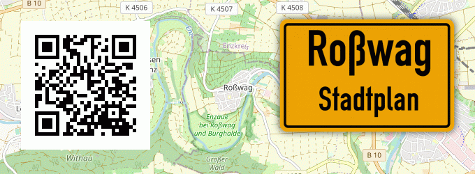 Stadtplan Roßwag