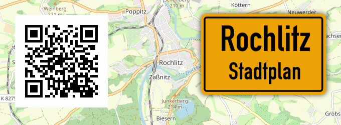 Stadtplan Rochlitz