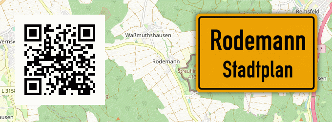 Stadtplan Rodemann