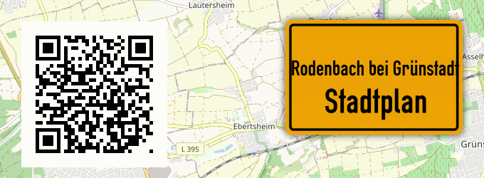 Stadtplan Rodenbach bei Grünstadt