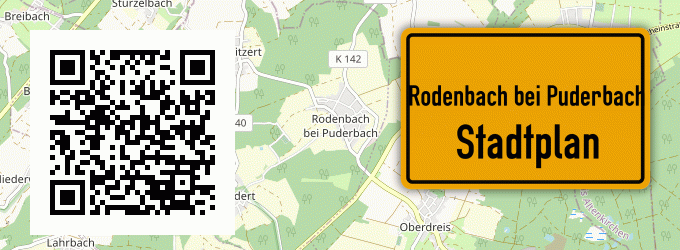Stadtplan Rodenbach bei Puderbach