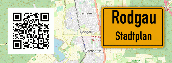 Stadtplan Rodgau