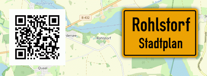 Stadtplan Rohlstorf, Holstein