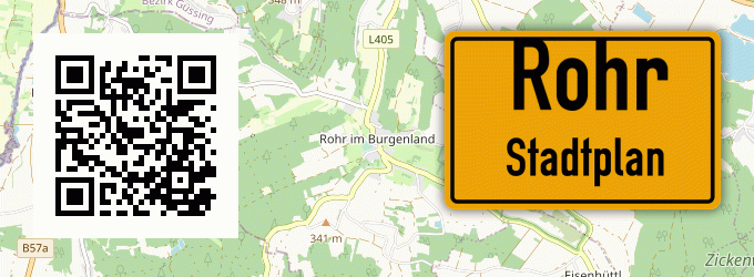Stadtplan Rohr, Eifel