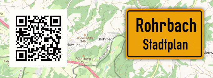 Stadtplan Rohrbach, Oberpfalz