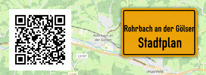 Stadtplan Rohrbach an der Gölsen