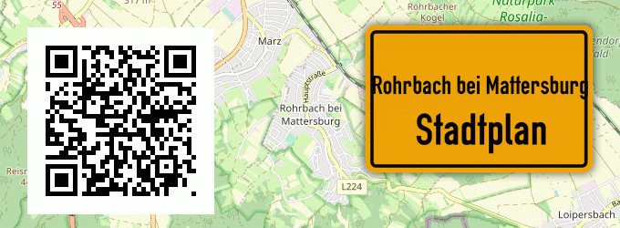 Stadtplan Rohrbach bei Mattersburg