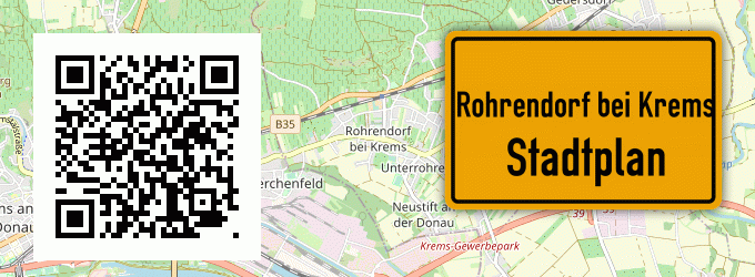 Stadtplan Rohrendorf bei Krems
