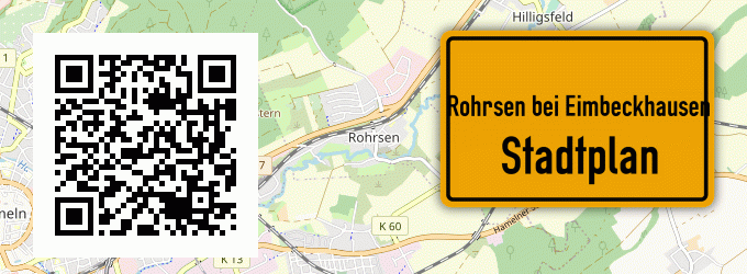 Stadtplan Rohrsen bei Eimbeckhausen