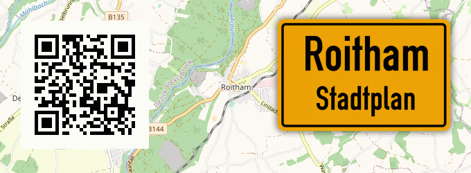 Stadtplan Roitham