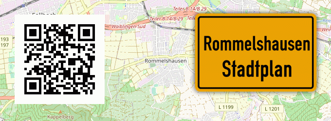 Stadtplan Rommelshausen