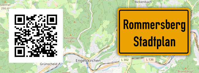 Stadtplan Rommersberg
