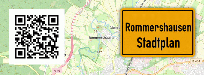 Stadtplan Rommershausen