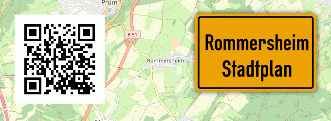 Stadtplan Rommersheim