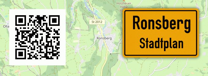 Stadtplan Ronsberg