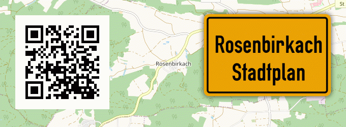 Stadtplan Rosenbirkach