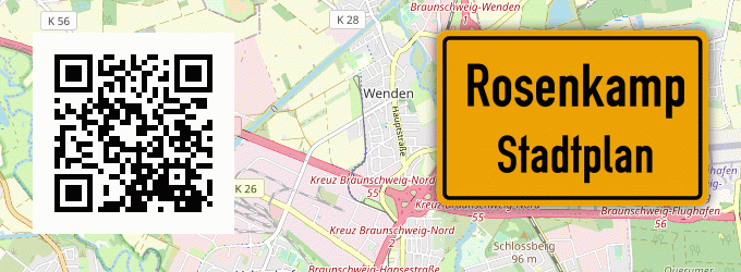 Stadtplan Rosenkamp