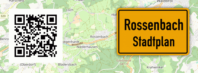 Stadtplan Rossenbach