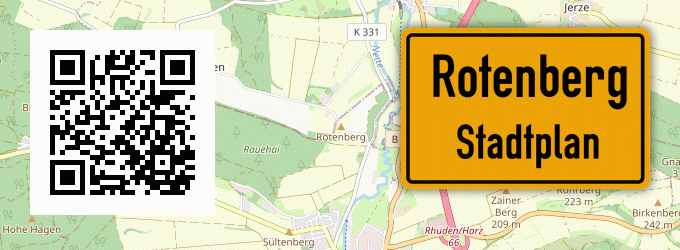 Stadtplan Rotenberg