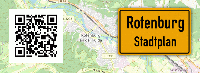 Stadtplan Rotenburg
