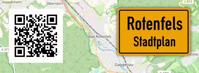 Stadtplan Rotenfels