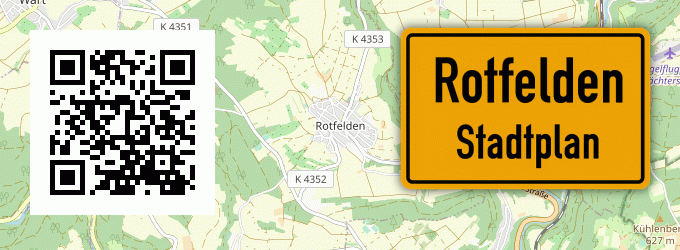 Stadtplan Rotfelden