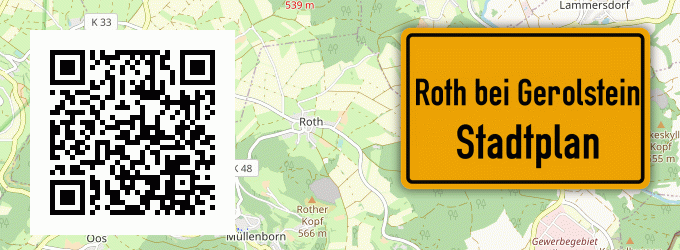 Stadtplan Roth bei Gerolstein
