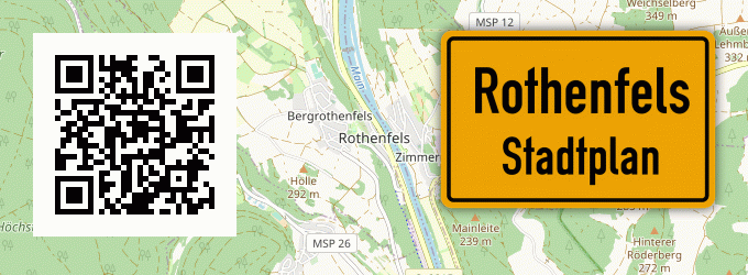 Stadtplan Rothenfels
