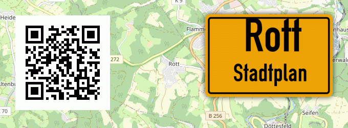 Stadtplan Rott, Kreis Alfeld, Leine