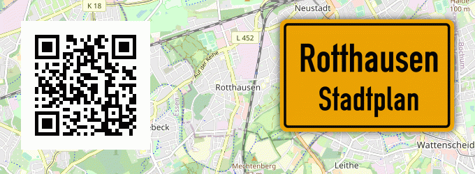 Stadtplan Rotthausen
