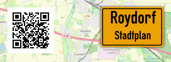 Stadtplan Roydorf
