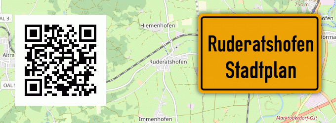 Stadtplan Ruderatshofen
