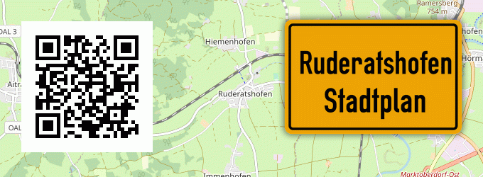 Stadtplan Ruderatshofen