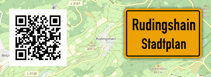 Stadtplan Rudingshain