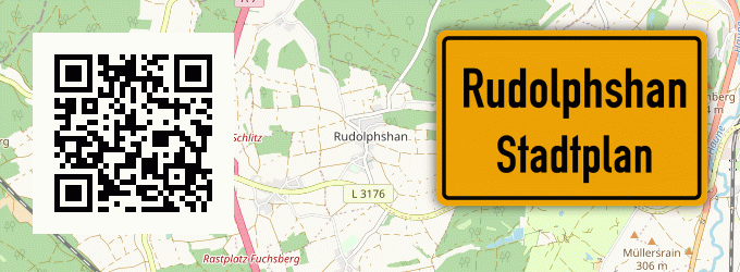 Stadtplan Rudolphshan