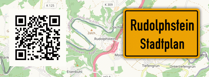 Stadtplan Rudolphstein