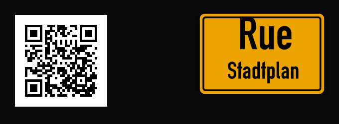 Stadtplan Rue