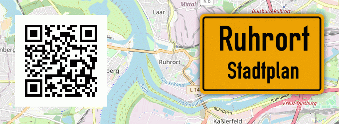 Stadtplan Ruhrort