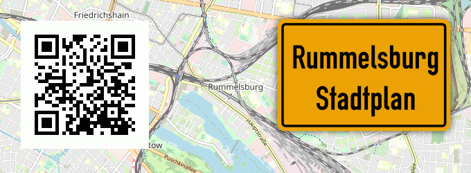 Stadtplan Rummelsburg