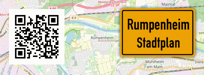 Stadtplan Rumpenheim