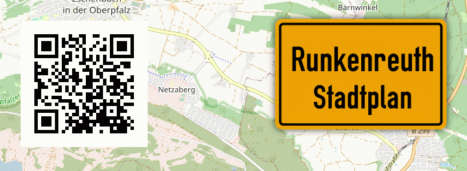 Stadtplan Runkenreuth, Oberpfalz