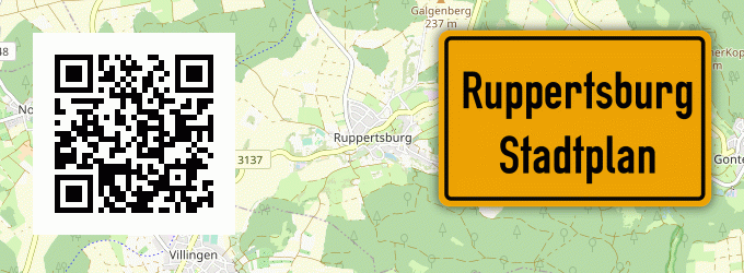 Stadtplan Ruppertsburg